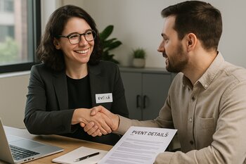 Müştəri ilə ofisdə event detalları üzrə görüş